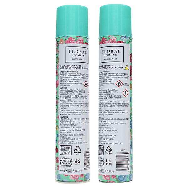 Floral Room Spray Jasmine (400 ml) SFL00076 - 2