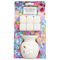Floral Wax Melt & Burner Set Magnolia (60 g) SFL00064