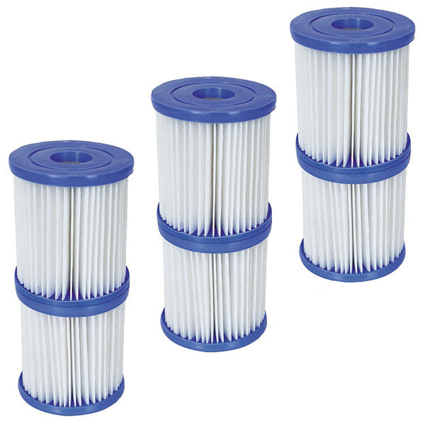 Flowclear Aanbieding: Flowclear cartridgefilter voor Bestway | Type I | 6 stuks  SBE00120 - 1