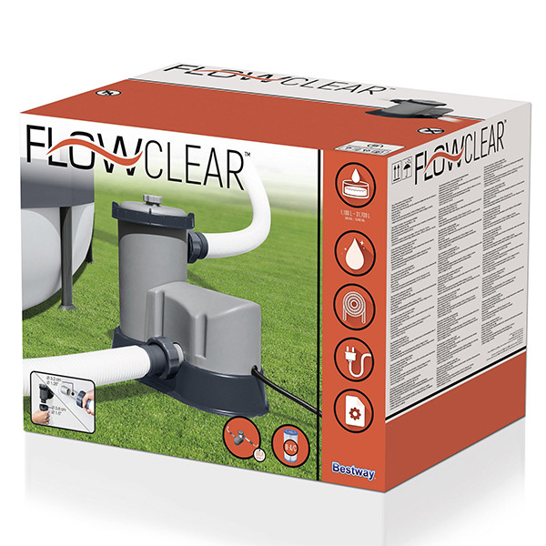 Flowclear Cartridge filterpomp 5,7m (1.100 - 31.800 liter, Flowclear)  SBE00124 - 2
