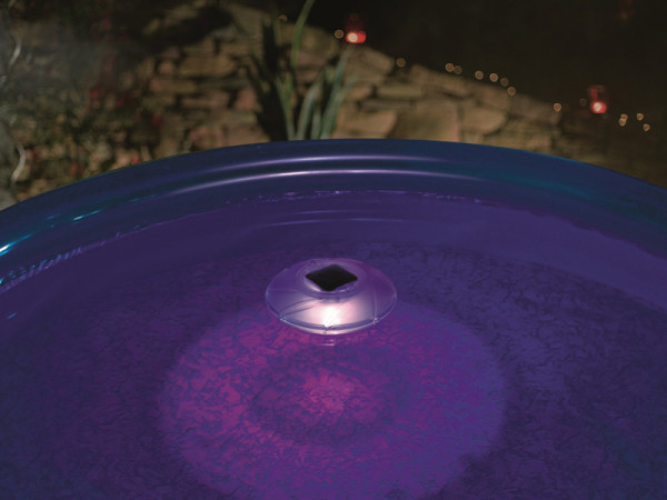Flowclear Drijvende led lamp op zonne energie (multi color, Flowclear)  SBE00032 - 3
