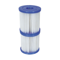 Flowclear cartridge filter voor Bestway | Type I | 2 stuks