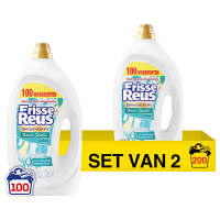 Frisse-Reus Aanbieding: Frisse Reus Vloeibaar Wasmiddel Lotus 4,5 Liter (2 flessen - 200 wasbeurten)  SRE00297