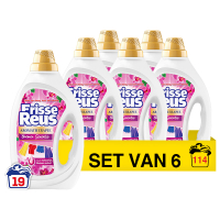 Frisse-Reus Aanbieding: Frisse Reus Vloeibaar Wasmiddel Orchidee 855 ml (6 flessen - 114 wasbeurten)  SRE00279