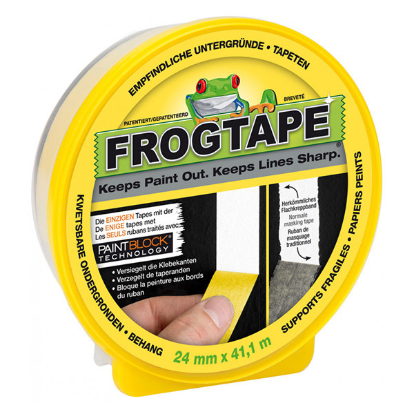 Frogtape Delicate Surface Afplaktape (24 mm x 41,1 m)  SFR00027 - 1