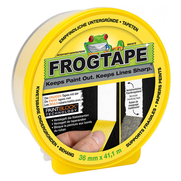 Frogtape Delicate Surface Afplaktape (36 mm x 41 m)  SFR00024 - 1
