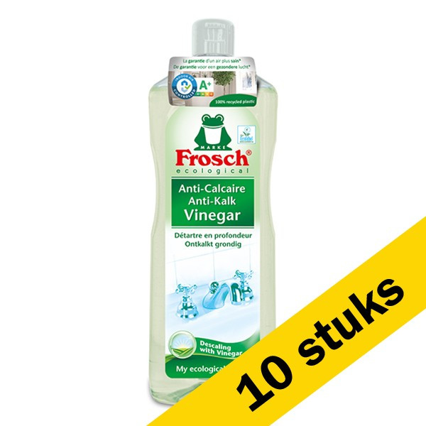 Frosch Aanbieding: Frosch Anti-Kalk vinegar (10 flessen a 1 liter)  SFR00103 - 1