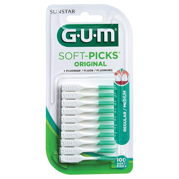GUM Soft-Picks Original Medium (100 stuks)  SGU00129 - 1