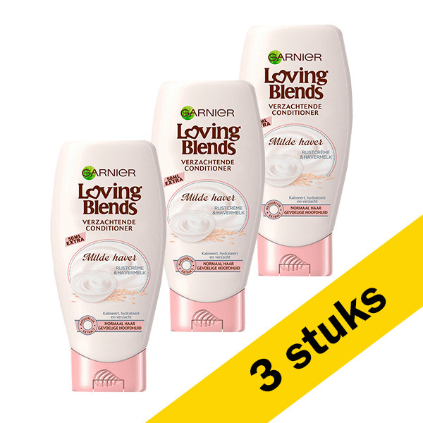 onderschrift Mark voor Aanbieding: 3x Garnier Loving Blends Milde Haver Conditioner (250 ml) Garnier 123schoon.nl onderschrift Mark voor Aanbieding: 3x Garnier Loving Blends Milde Haver Conditioner (250 ml) Garnier 123schoon.nl