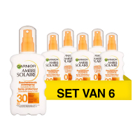 Garnier Aanbieding: 6x Garnier Ambre Solaire zonnespray factor 30 (200 ml)  SGA00094