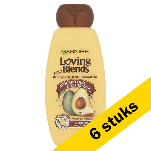 Garnier Aanbieding: 6x Garnier Loving Blends Avocado-olie en karité boter shampoo (300 ml)  SGA00087 - 1