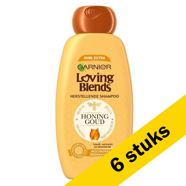 Garnier Aanbieding: 6x Garnier Loving Blends Honing shampoo (300 ml)  SGA00092 - 1