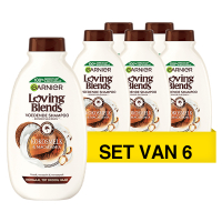 Garnier Aanbieding: Garnier Shampoo Loving Blends - Kokosmelk & Macadamia (6 flessen - 300 ml)  SGA02031