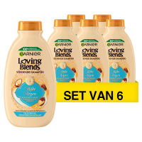 Garnier Aanbieding: Garnier Shampoo Loving Blends - Rijke Argan (6 flessen - 300 ml)  SGA02025