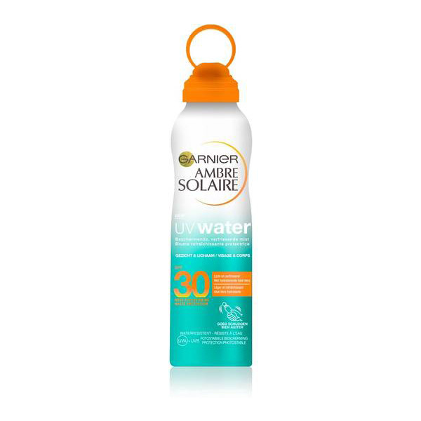 Garnier Ambre Solaire zonnespray UV Water Mist factor 30 spray (200 ml)  SGA00055 - 1