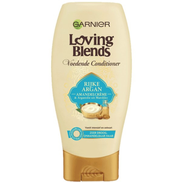 Garnier Loving Blends Arganolie & Amandelmelk conditioner (250 ml)  SGA00060 - 1