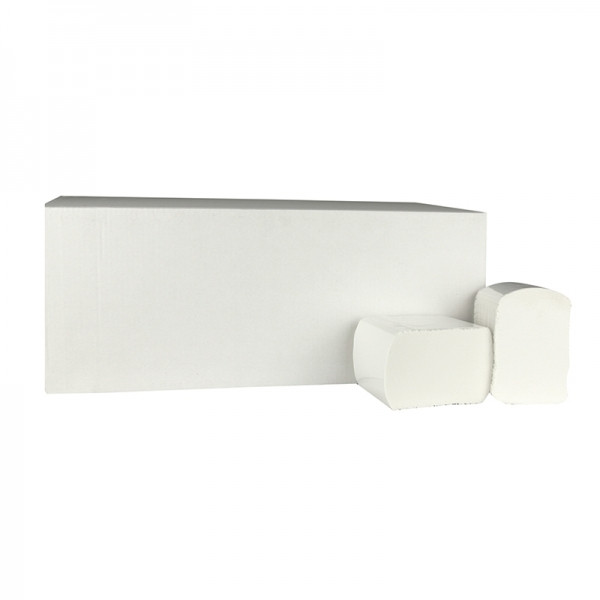 Gevouwen toiletpapier 2-laags | 40 pakken | 123schoon huismerk | Geschikt voor Tork T3 dispenser  SDR02010 - 1