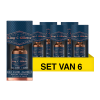 Gillette Aanbieding: 6x Gillette King C. baardolie (30 ml)  SGI00118