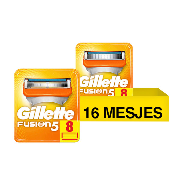 Je zal beter worden Opsplitsen Reis Aanbieding: Gillette Fusion 5 scheermesjes (16 stuks) Gillette 123schoon.nl