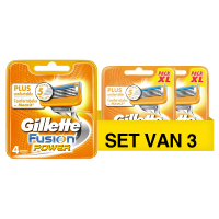 Aanbieding: Gillette Fusion Power scheermesjes (3 verpakkingen à 8 stuks) SGI00297