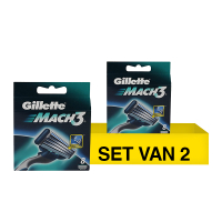 Gillette Aanbieding: Gillette Mach 3 scheermesjes (16 stuks)  SGI00072