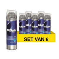 Aanbieding: Gillette Sensitive scheergel (6 stuks à 200 ml) SGI00113