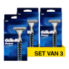 Aanbieding: Gillette Sensor Excel scheersysteem + 5 mesjes (3 stuks) SGI00312 - 1