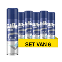 Aanbieding: Gillette Series Shaving Gel Revitalizing (6 stuks à 200 ml) SGI00211