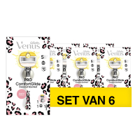 Aanbieding: Gillette Venus ComfortGlide Luipaard Scheersysteem (6 stuks) SGI00261