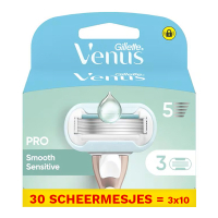 Aanbieding: Gillette Venus Deluxe Smooth Sensitive Navulmesjes (10 verpakkingen à 3 stuks) SGI00271