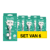 Aanbieding: Gillette Venus Pro ComfortGlide Sensitive Scheersysteem (6 stuks) SGI00257