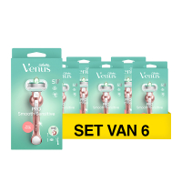 Aanbieding: Gillette Venus Pro Smooth Sensitive Scheersysteem (6 stuks) SGI00259