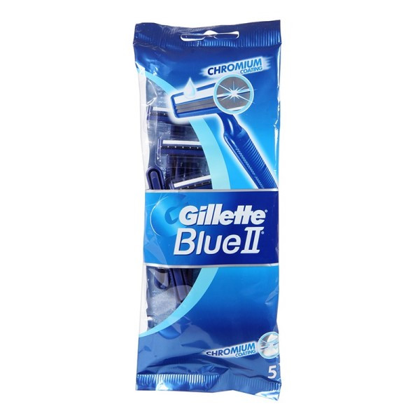 Gillette Blue II wegwerpmesjes (5 stuks)  SGI00043 - 1
