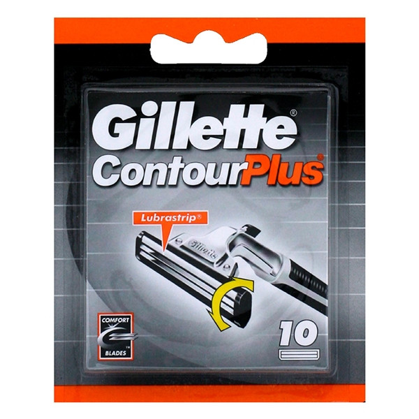 Gillette Plus scheermesjes (10 stuks) 123schoon.nl