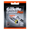 Gillette Contour Plus scheermesjes (10 stuks)
