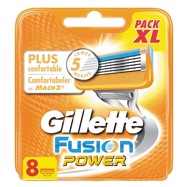 Gillette Fusion Power scheermesjes (8 stuks)  SGI00019 - 1