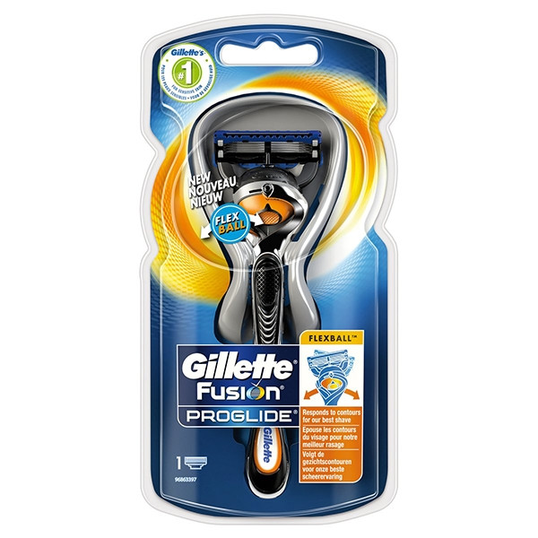 Gillette Fusion Proglide Flexball + 1 mesje 123schoon.nl