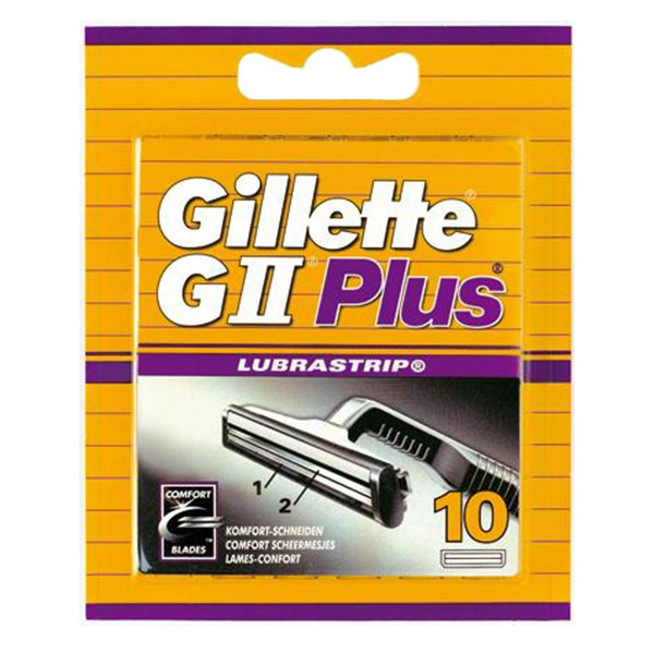 Gillette GII Plus scheermesjes (10 stuks)  SGI00025 - 1