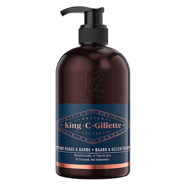Gillette King C. baard- en gezichtsreiniger (350 ml)  SGI00092 - 1