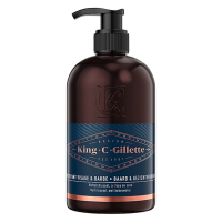 Gillette King C. baard- en gezichtsreiniger (350 ml)  SGI00092