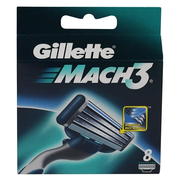 Gillette Mach 3 scheermesjes (8 stuks)  SGI00039 - 1