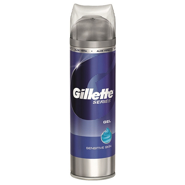 Gillette Sensitive Scheergel (200 ml) SGI00013 - 1