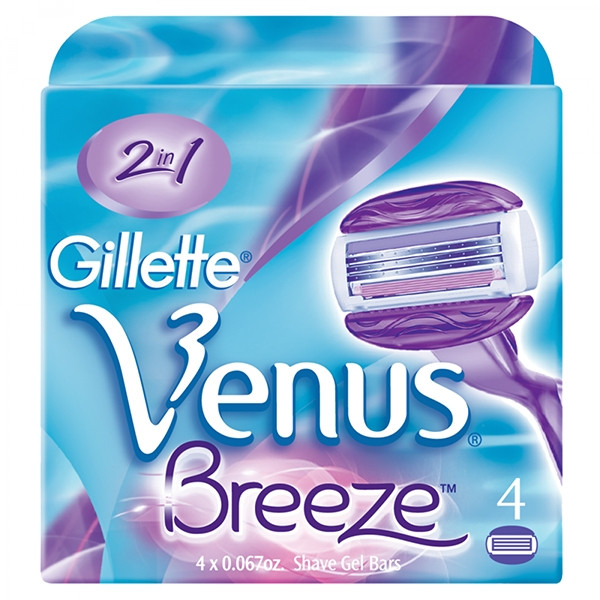 Gillette Venus Breeze scheermesjes (4 stuks)  SGI00053 - 1