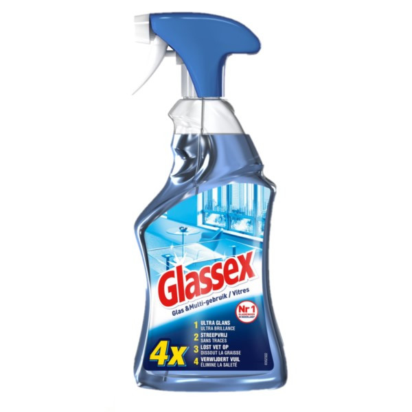 Glassex glas & meer multireiniger spray (750 ml)  SGL00012 - 1