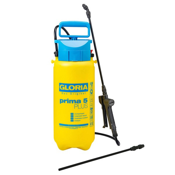 Gloria Rug- en Drukspuit Prima 5 PLUS - 5 liter - Zuurbestendig  SGO00060 - 1