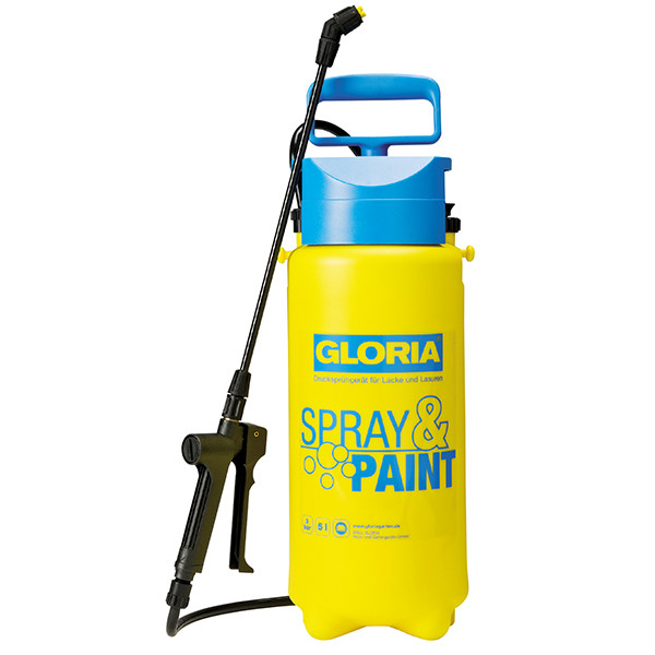Gloria drukspuit voor sproeibare houtbeschermingsolie en glazuren (5 liter)  SGO00037 - 1