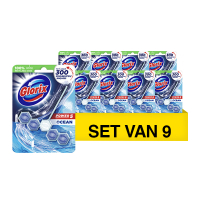 Glorix Aanbieding: Glorix toiletblok Power 5 Ocean 55 gram (9 stuks)  SGL00043