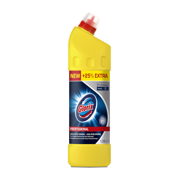 Glorix Professional Toiletreiniger Dikke Bleek Original (1,25 liter) SGL00097 - 1