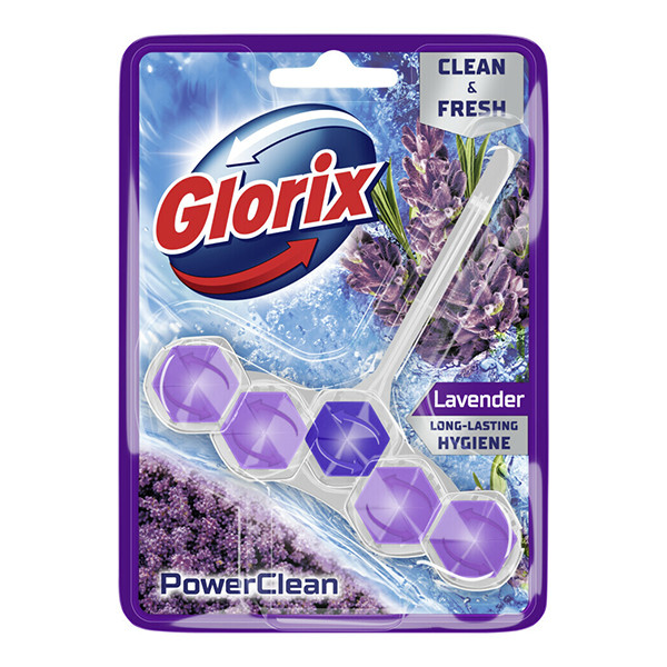 Glorix Toiletblok Power Clean Lavendel (50 g) SGL00089 - 1
