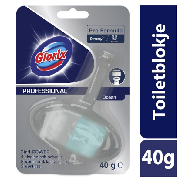 Glorix toiletblok Ocean Fresh (35 gram) SGL00002 - 3